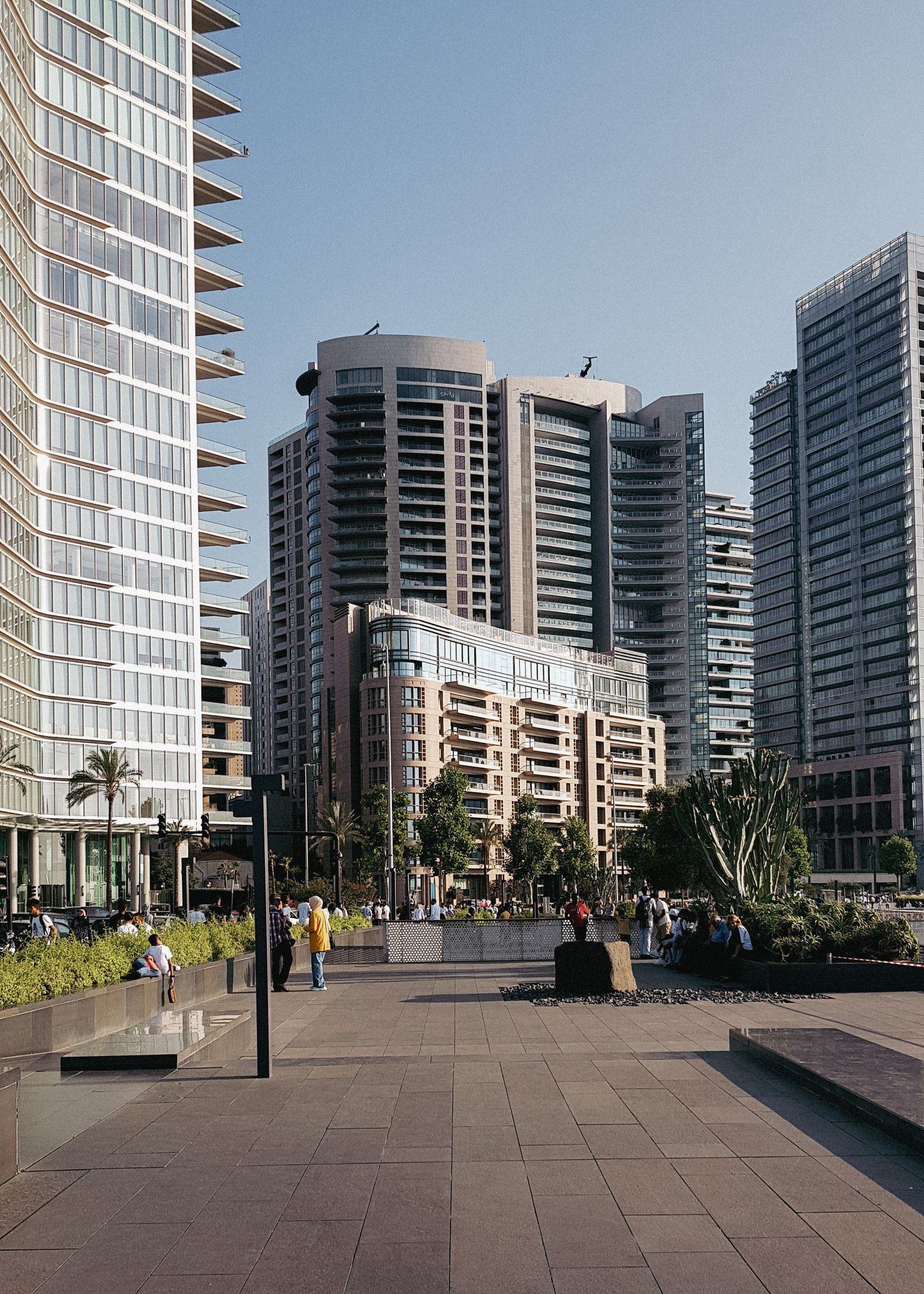 Modern towers in Beirut