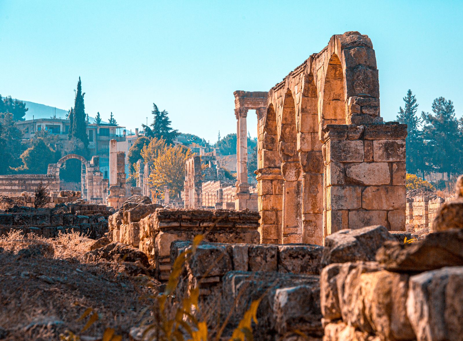 Ancient ruins in South Lebanon